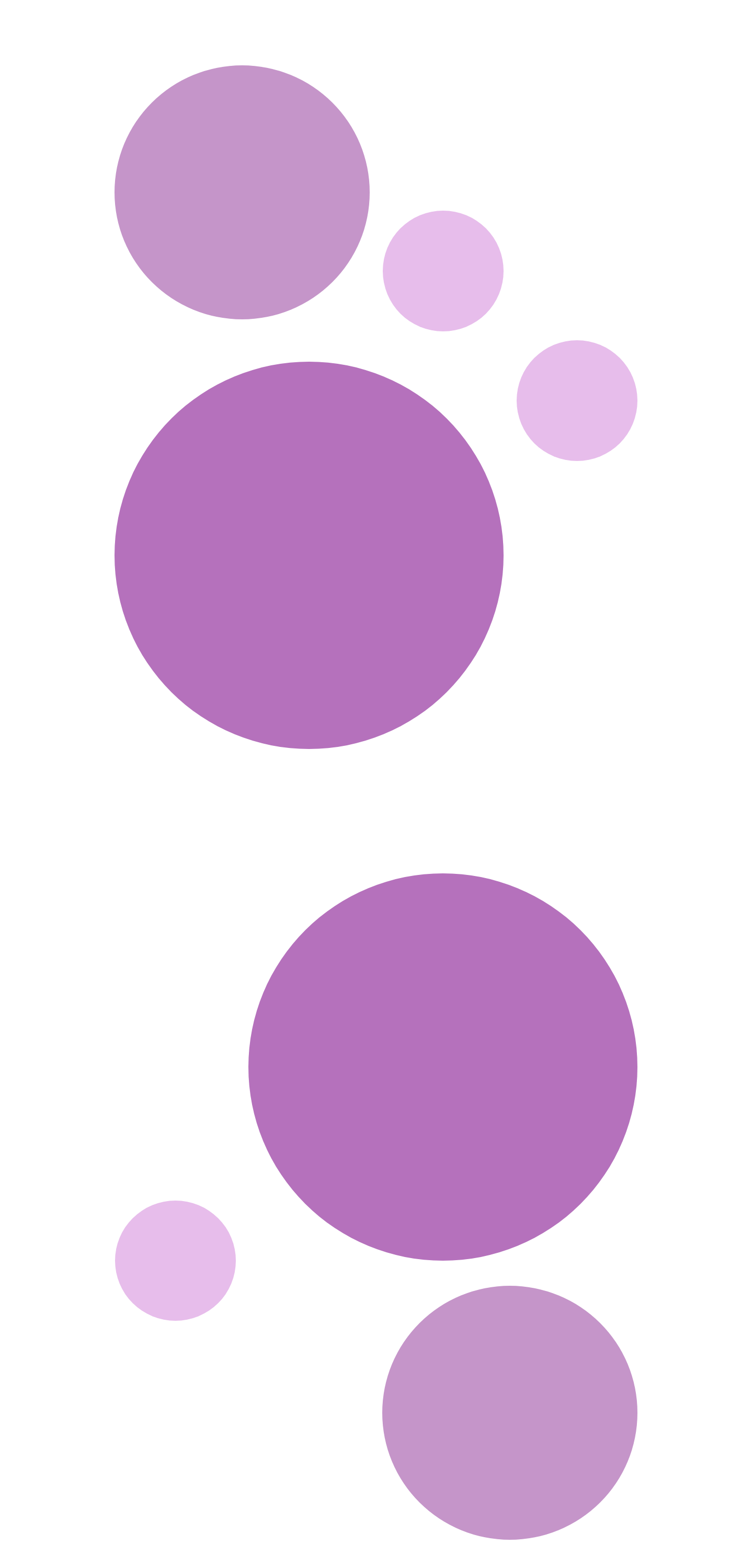 first grid purple circles